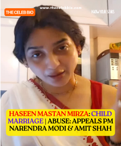 Haji Mastan’s daughter seeks justice from PM Modi, Amit Shah in alleged abuse case